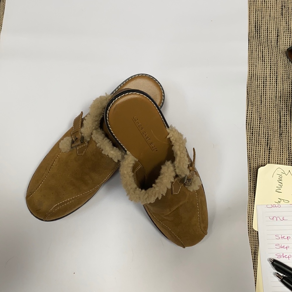 Lower East Side brand Leather clogs,